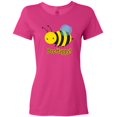 thumbnail image 3 of Inktastic Bee Happy Women's T-Shirt, 3 of 5