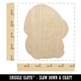 thumbnail image 2 of Sweet Chicken Hatchling with Egg Shell Wood Shape Unfinished Piece Cutout Craft DIY Projects - 4.70 Inch Size - 1/8 Inch Thick, 2 of 7