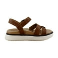thumbnail image 6 of Vionic Women's Solana Strappy Platform Sandal Tan Leather 6M, 6 of 8