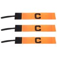 thumbnail image 1 of KAKOWELY 3 brazaletes reutilizables de capitán de fútbol, brazalete deportivo portátil., 1 of 5