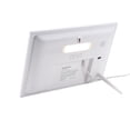 thumbnail image 4 of Onn 10.1" WiFi Digital Photo Frame with 16GB Storage with App, Android 11, Photo & Video Sharing, Ambient Lighting - White, 4 of 9