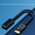 thumbnail image 4 of Blarkrus Adaptateur Display Port vers HDMI - Étendez Votre Écran, Projection Claire, Profitez de la Qualité Sonore Complète, 4 of 7