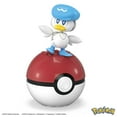 thumbnail image 5 of MEGA Pokemon Quaxly Building Toy Kit, Poseable Action Figure with Poke Ball (24 Pieces) for Kids, 5 of 6