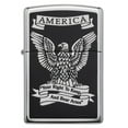 thumbnail image 3 of Zippo Eagle High Polish Chrome Pocket Lighter, 3 of 7