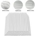 thumbnail image 4 of [Individually Wrapped] Siloon100 Pcs Disposable Jumbo Straws,Wide-mouthed Clear Milkshakes Plastic Drinking Straws,(9.45"Long and 0.43"Diameter) BPA FREE, 4 of 7