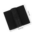 thumbnail image 2 of FONWILYO 2Pcs Black Plastic Heavy Duty Offset Door Hinges for Public Restroom Partition Replacement, 2 of 7