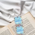 thumbnail image 6 of Kdxio Sea and Fish Print Metal Tassel Bookmarks,Perfect Gift for Art Lovers and Bookworms Metal Bookmarks for Women, 6 of 8