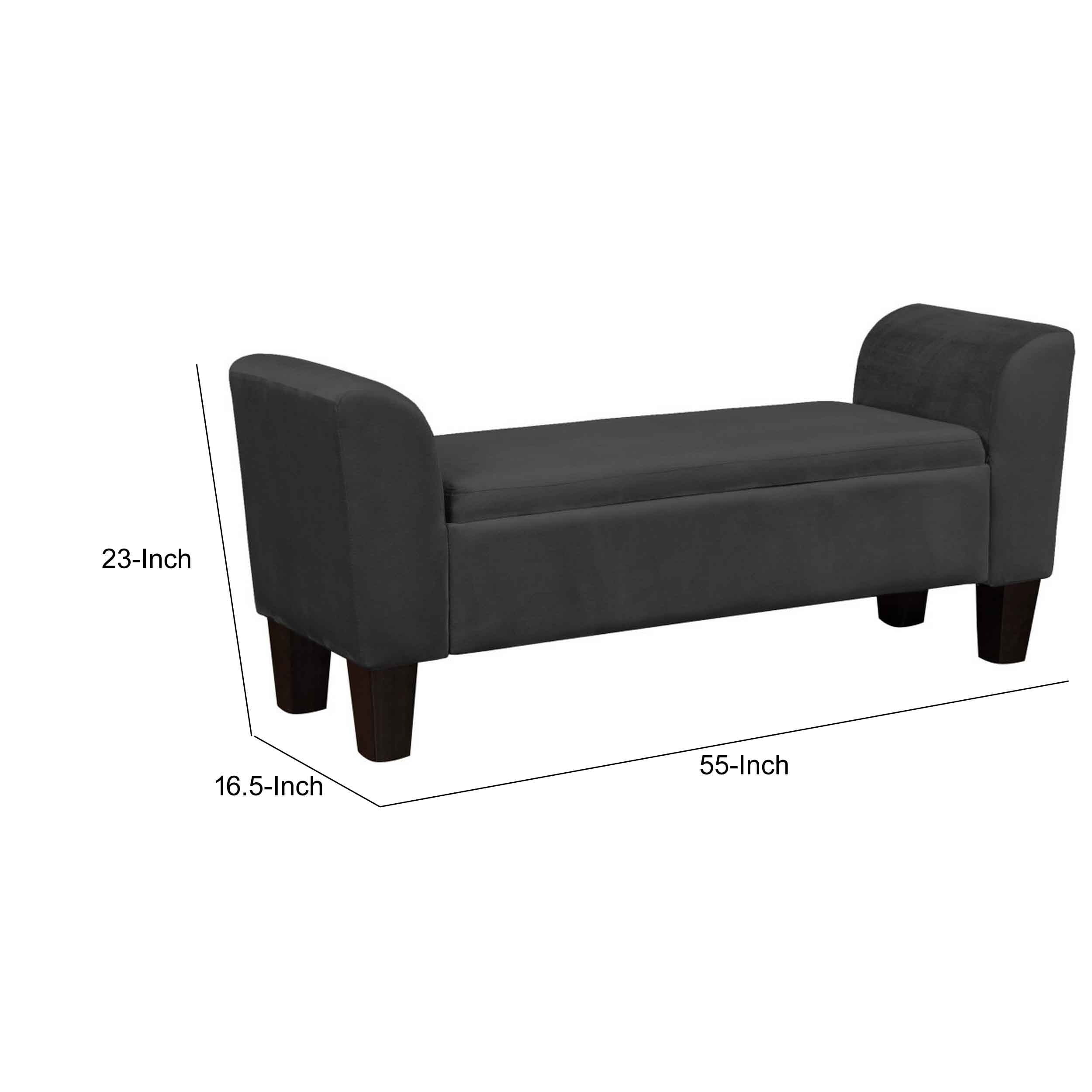 55 inch storage bench deals