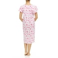 thumbnail image 4 of EZI Women's Plus Cotton-Rich Short Sleeve Darling Nightgown, 4 of 6