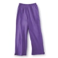 thumbnail image 1 of Pantalones capri cortos cómodos con cintura elástica para mujer, morados, talla XXXL, 1 of 3