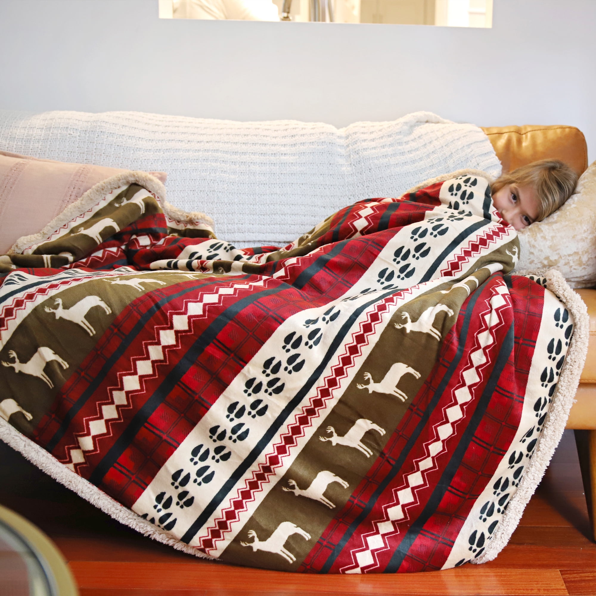Christmas throw blanket walmart sale