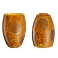 thumbnail image 3 of Ding 2.25 in. Lip Fitter Stone Crackle Glass Oblong Pendant Lamp Shade, 3 of 5