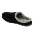 thumbnail image 4 of Deer Stags Unisex Nordic Microsuede Slipper - Black - 16 Wide, 4 of 9