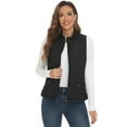 thumbnail image 5 of LK women's vest - Stand Collar Lightweight Padded Gilet for Women (Black-XXL), 5 of 8