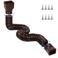 thumbnail image 1 of plusgutter 11.5ft Gutter Downspout Extensions Flexible, Drain Downspout Extender, Down Spout Drain Extender, Gutter Connector Rainwater Dra, 1 of 6