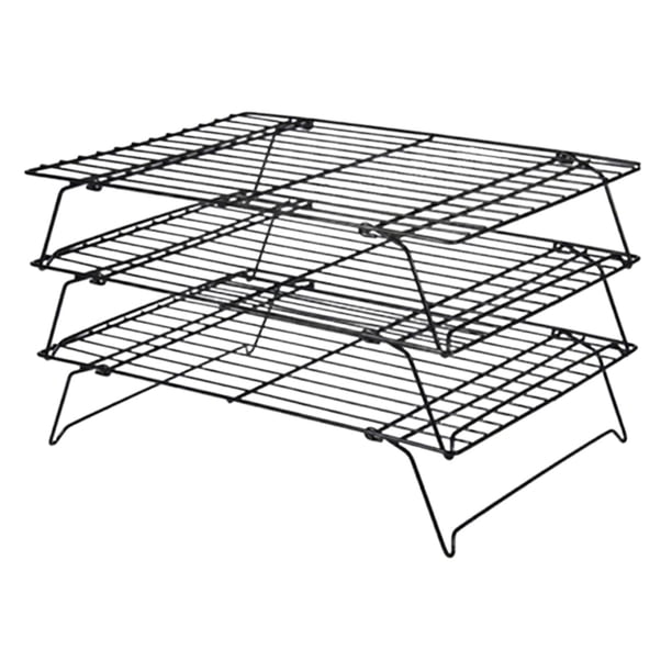 Tendedero plegable de 3 niveles para pintar modelos, fácil de usar, con accesorios, resistente y estable, de acero inoxidable, para piezas de modelos