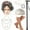 Brown A, variant on KAWELL 2025 Old Lady Costume for Girls with Wig Cane & Other Halloween Cosplay Accessories
