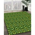 thumbnail image 2 of Ahgly Company Indoor Round Patterned Dark Forest Green Area Rugs, 6' Round, 2 of 6