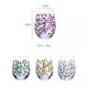 thumbnail image 2 of Vasos sin tallo pintados a mano, vasos de vidrio coloridos de 525 ml (17.8 oz) for agua, jugo, bebidas y cerveza., 2 of 7