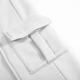 thumbnail image 7 of Yindaity Kids Pants Boys Baggy Sweatpants Straight Leg Open Bottom with Pockets Teens Loose Fit Elastic Waist Sweat Pants(White,12-13 Years), 7 of 7