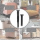 thumbnail image 5 of Adjustable Metal Furniture Legs (25-42cm, Black), 5 of 5