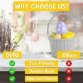 thumbnail image 6 of Fun Express 12 Inch White Wooden Easter Basket, 6 of 6