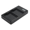 thumbnail image 1 of Cargador dual LCD de batería EE, cargador de batería ENEL15 Cargador dual USB LCD para cargador de batería dual Nikon Eficiencia maximizada Jadeshay A, 1 of 8