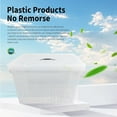 thumbnail image 2 of 60 Quart (6-Pack) Clear Storage Bins with Lids - Heavy Duty Stackable Plastic Organizing Containers, BPA-Free Secure Latches & Pull Handles for Home, Office, Closet, Bathroom (60QT 6-Pack), 2 of 7