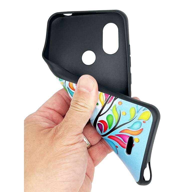 For Hot Pepper Chilaca HPP-L60A TPU 1-Piece Cover Cell Phone Case +  Tempered Glass - Owl Design - Walmart.com