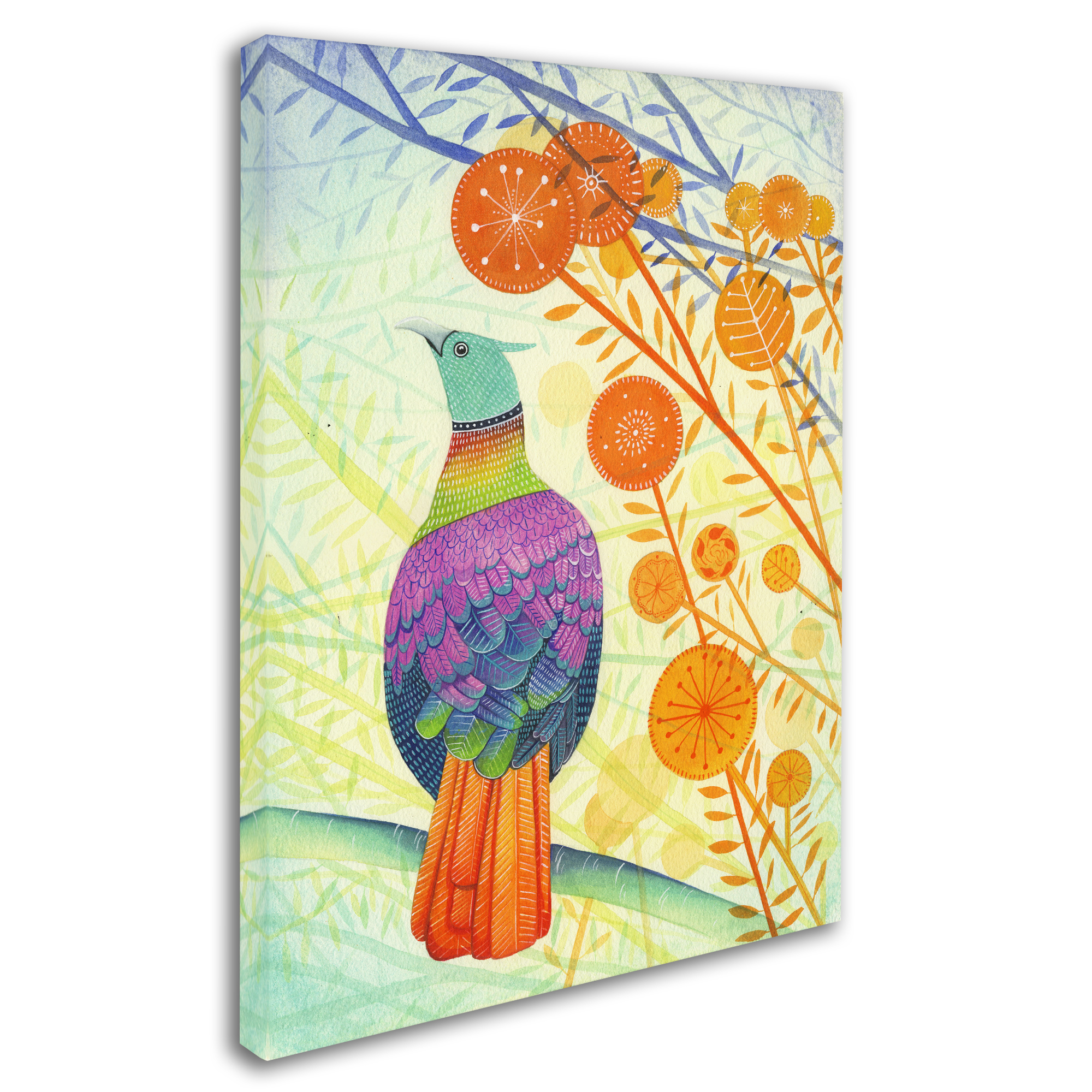 Trademark Fine Art 'Pheasant' Canvas Art by Michelle Campbell