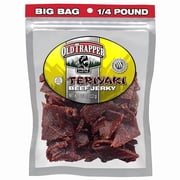 Old Trapper Teriyaki Beef Jerky, 4 oz Bag