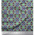 thumbnail image 1 of Soimoi Cotton Duck Fabric Leaves & Floral Artistic Print Fabric by Yard 56 Inch Wide, 1 of 3