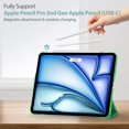 thumbnail image 3 of Funda para tableta ProCase para iPad Air 11" M3 M2 2025 Verde, 3 of 9