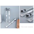 thumbnail image 4 of CSChome Toothbrush Oral Scrapers Kit – Hand held Dual use Toothbrush with Tongue Scrapers Home Accessories (8Pcs/Bucket), 4 of 7
