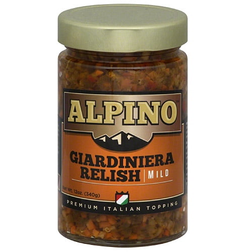 Alpino Mild Giardiniera Relish, 12 oz, (Pack of 6) by Generic