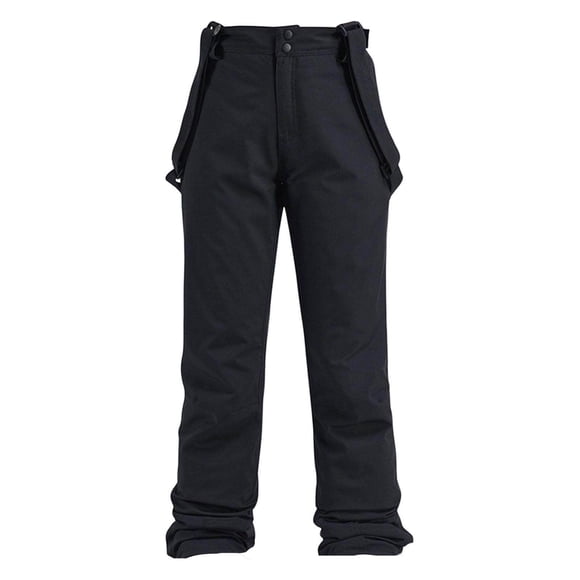 serony Salopette de Ski Isolée Pantalon Luge Ski Chaud Hiver Pleine Longueur Coupe-Vent Femmes P