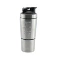 thumbnail image 1 of Shaker Bottle with Storage for Powder,Stainless Steel Shaker Bottle with Wire Whisk,BPA Free, 1 of 5