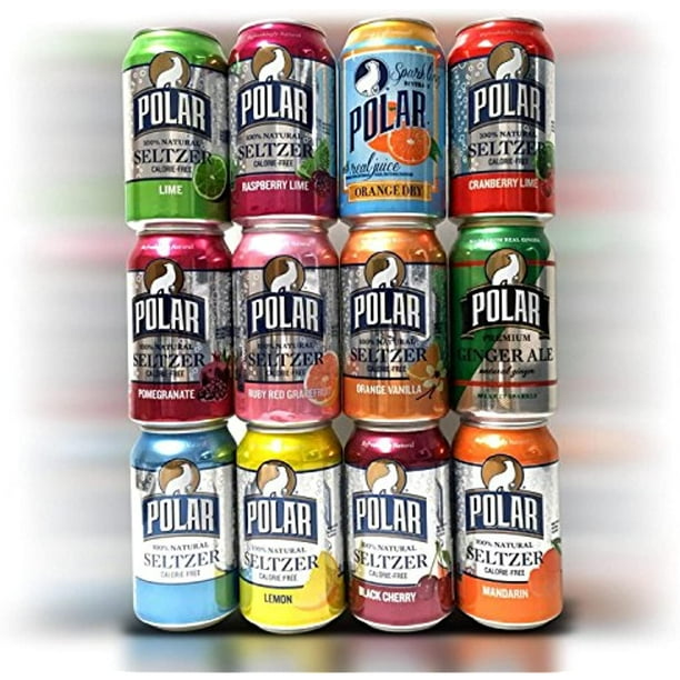Polar Seltzer 12 Flavors Variety Pack