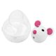 thumbnail image 3 of Dispensador De Golosinas Para Gatos, Bola Rodante Automática Para Gatos Juguete Para Golosinas Para Gatos Ratones En Forma De Vaso En Forma De Juguete Para Comida Para Gatos, 3 of 7