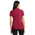 thumbnail image 3 of Discontinued  Port Authority ®  Ladies 5-In-1 Performance Pique Polo. L567 S Slate Grey, 3 of 3