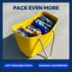 thumbnail image 3 of Bolsa de Playa de Caucho SUN NINJA Extra Grande Impermeable Turquesa, 3 of 7