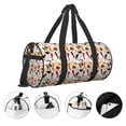 thumbnail image 3 of Fotbe Cute Cats Bolsa Deportiva de Lona Plegable con Estampado, Bolsa de Gimnasio con Bolsillo Seco/Húmedo, Bolsa de Viaje Ultraligera de Gran Capacidad, 3 of 6