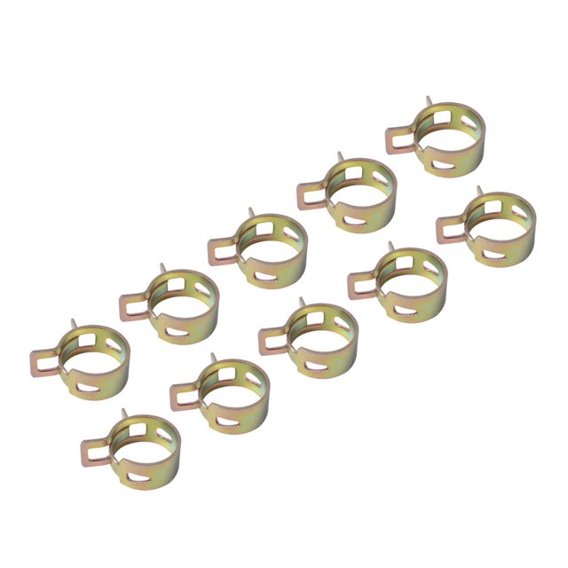 sweethay 10 Uds. Clips de resorte para manguera de coche, 9mm, tubo de Cable de tubería automotriz, juego de abrazaderas de resorte de acero Vehículos, repuestos y accesorios Mis