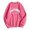 Hot Pink, variant on Fgnfyis Womens Sweatshirts Casual Long Sleeve Graphic Tee Shirts Pullover Tops for Women Crewneck Sweatshirts Women
