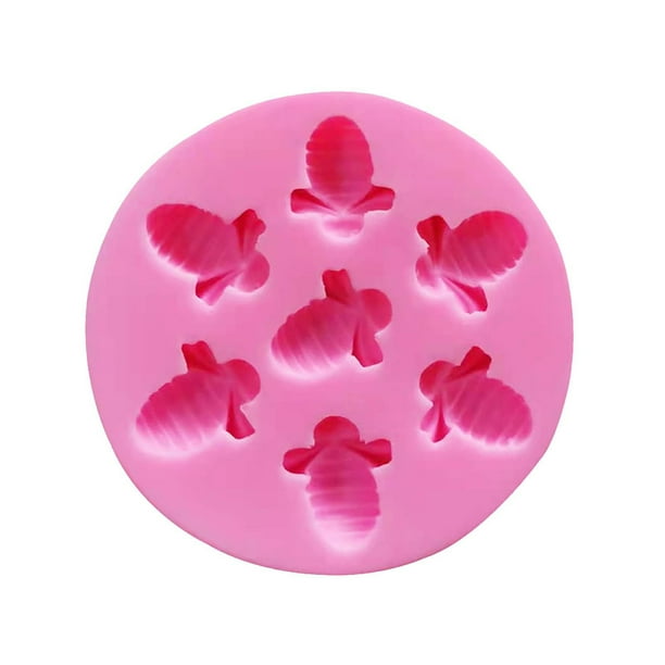 Moldes de panal de abeja, decoración de pasteles de chocolate, moldes de fondant, molde de panal de silicona
