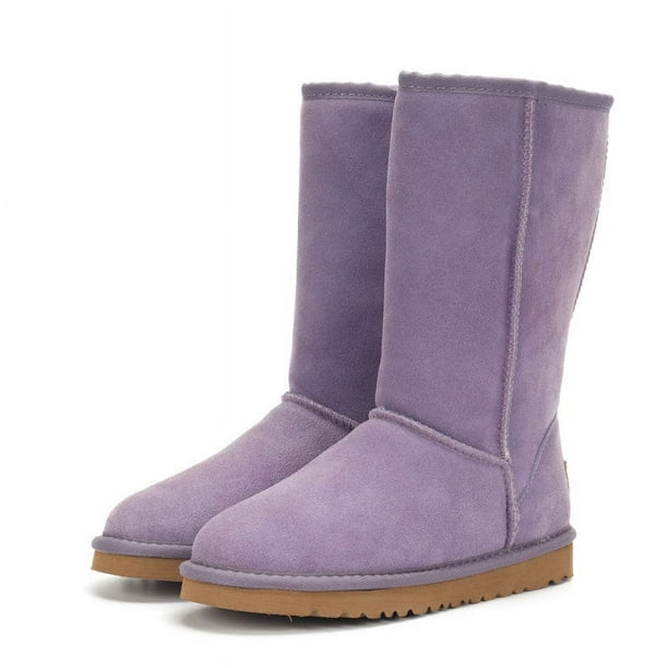 Botas de nieve para mujer, botas altas de nieve de algodón para exteriores, botas de nieve para mujer, invierno Henan Sangpo Tugg