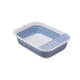 thumbnail image 5 of Bandeja de arena plegable para gatos con pala, resistente a salpicaduras, con tapa abierta para perros pequeños 46x34x12cm Azul, 5 of 9