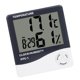 thumbnail image 5 of Termómetro Higrómetro Interior Del Reloj Del La Humedad de La Temperatura Del LCD Digital Sharpla Reloj de temperatura LCD digital, 5 of 8