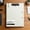White, variant on Plastic Clipboard Folder Board with Clip, A4 Size 8.5 x 11 Inches, Thickened Writing Surface for Office Home Organization, Green Blue Pink Black White