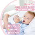 thumbnail image 4 of Sippy Nipple Compatible with Philips Avent Natural Baby Bottles,Straw Cup Nipple, Soft 100% Silicone Sippy Cup Nipple,Variable Flow,BPA-Free,6m+ (Sippy Cup Nipple), 4 of 8